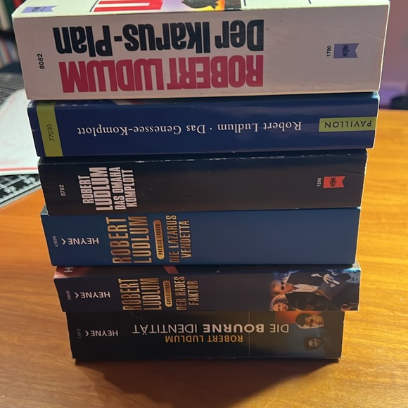 📌6 German Edition Robert Ludlum Romane Ikarus - Genessee -Omaha- Hades- Lazarus - Picture 9 of 12